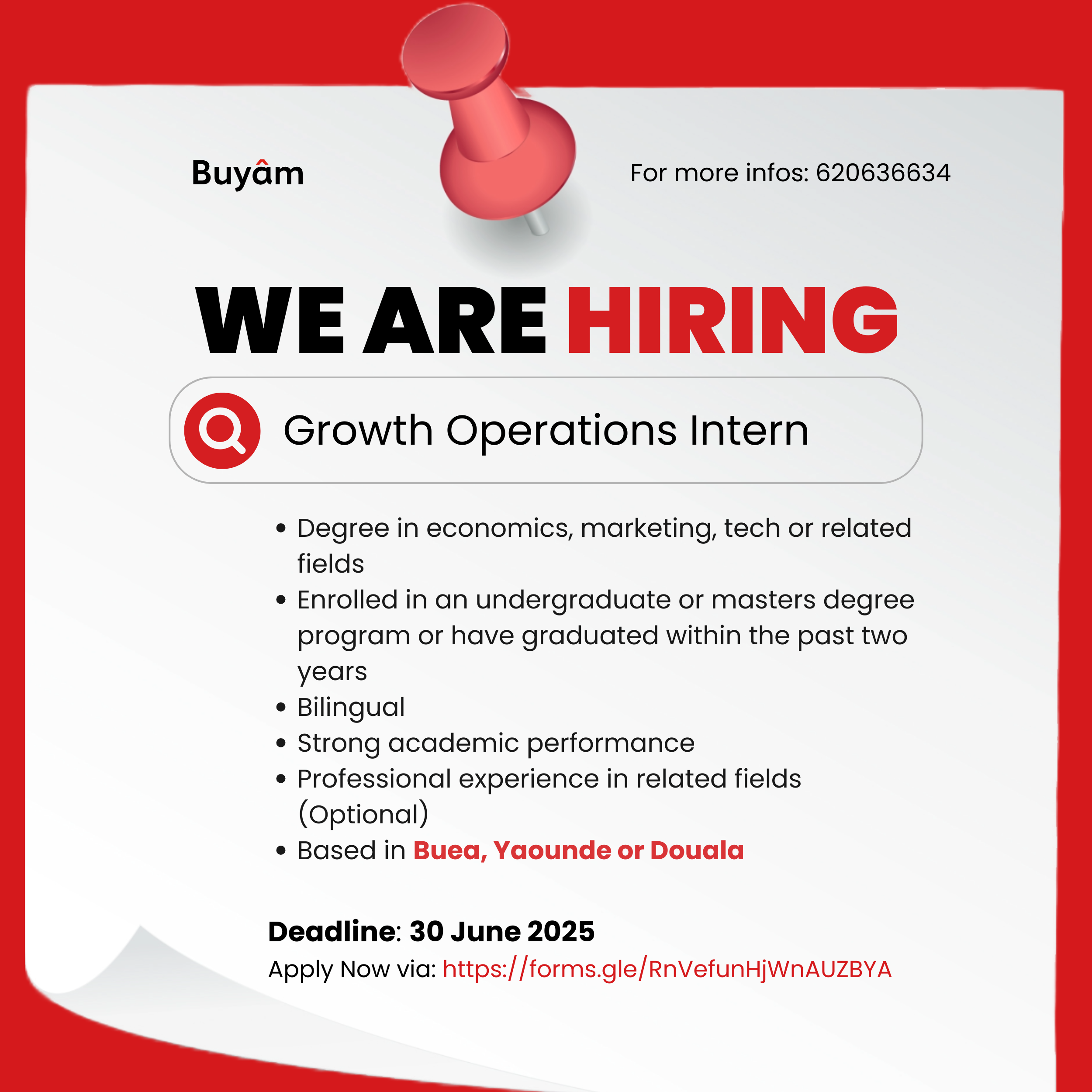 Buyam jobs