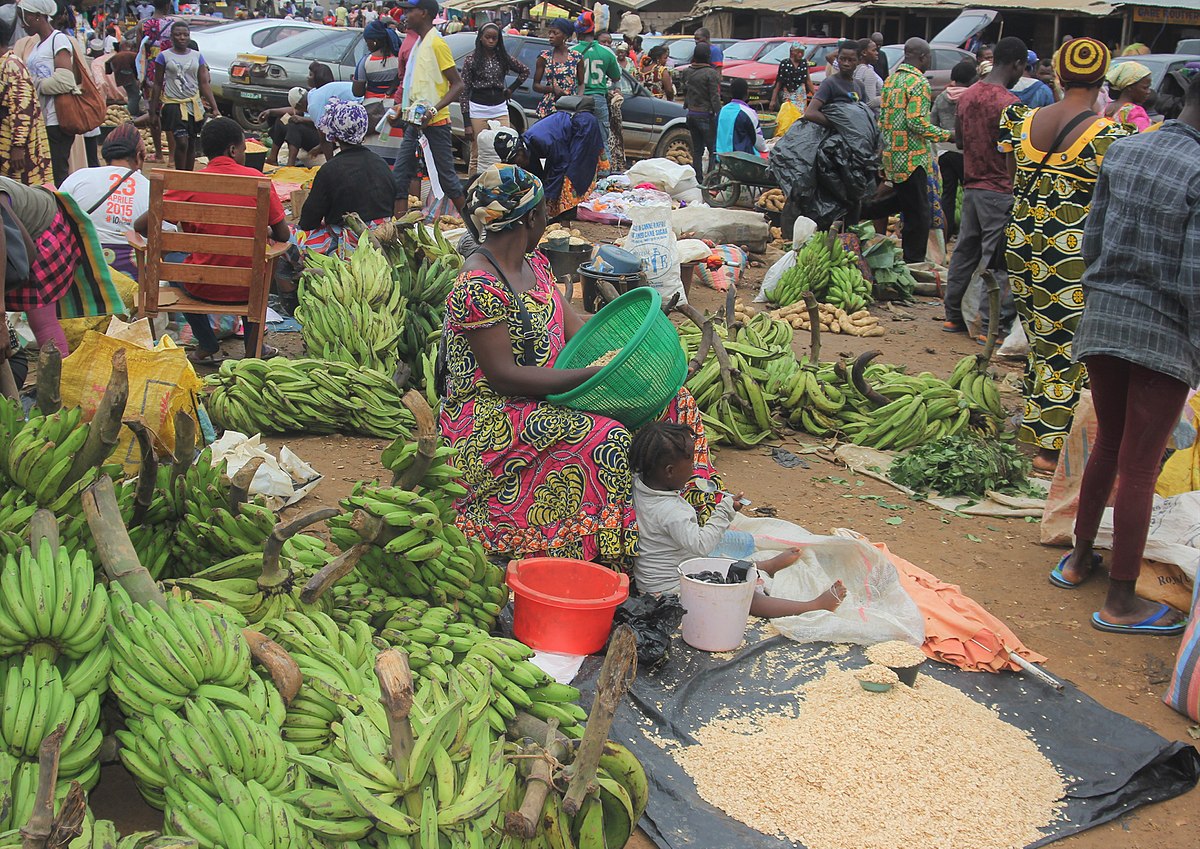 Local plantain vendors 