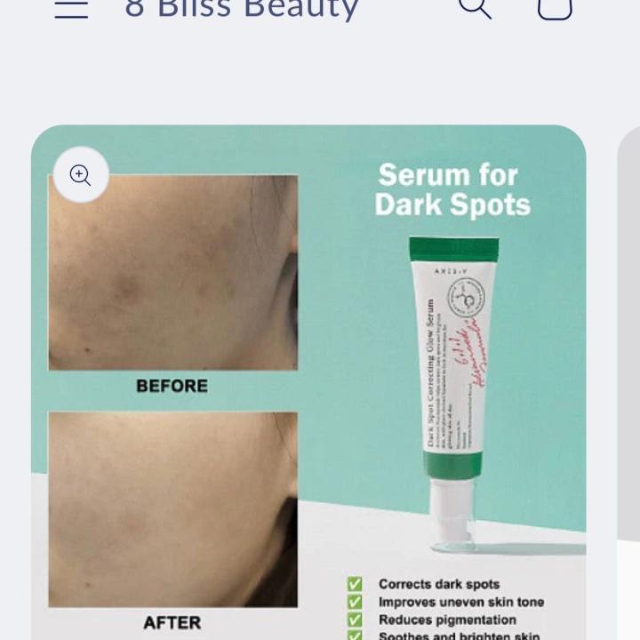 Dark spot removal