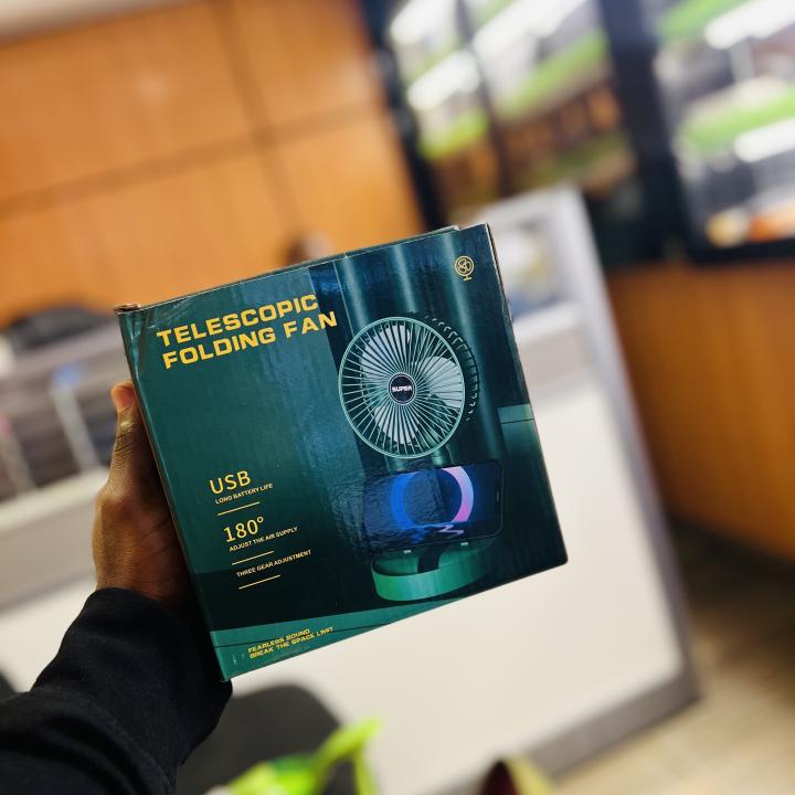 Telescopic mini fan