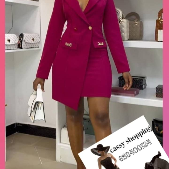 robe portefeuille bordeaux
