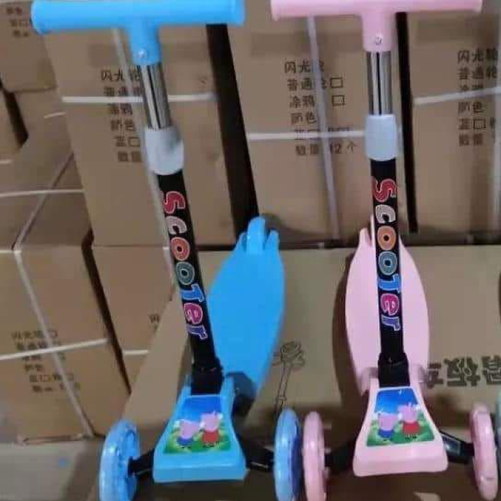 Trottinette enfants, jouets , bleu , rose , kids scooter