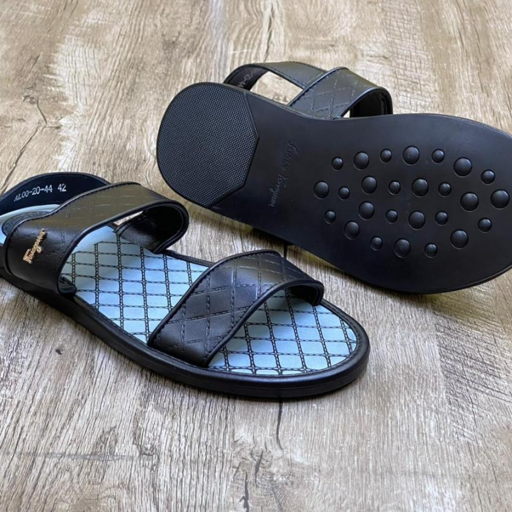 sandales hommes noire