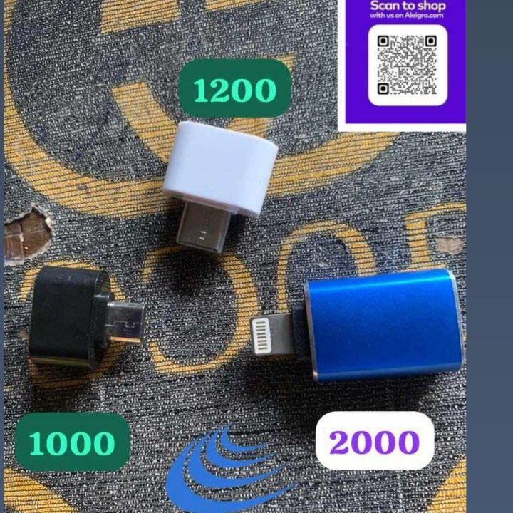 Android, Type C and iPhone adapter