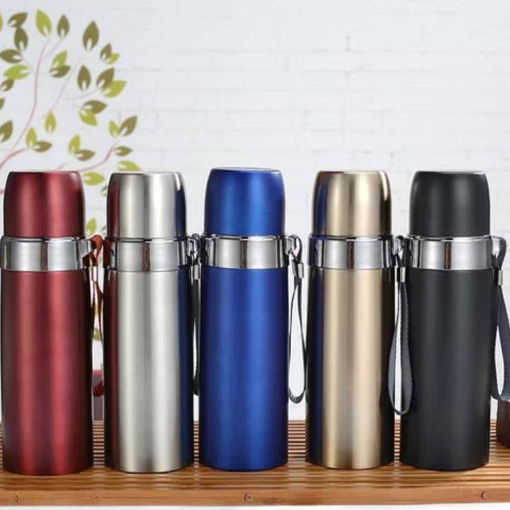 Stainless steel hot water flask