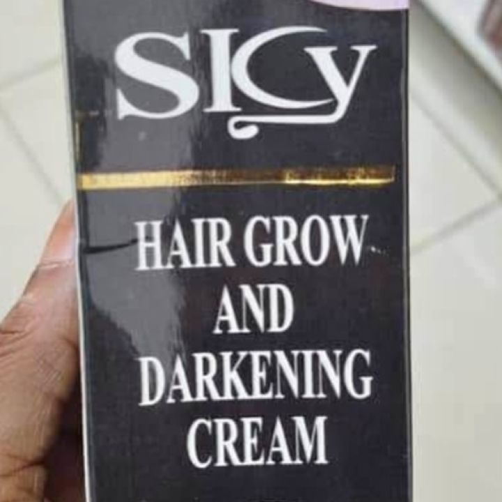 Hair grow and darkening cream