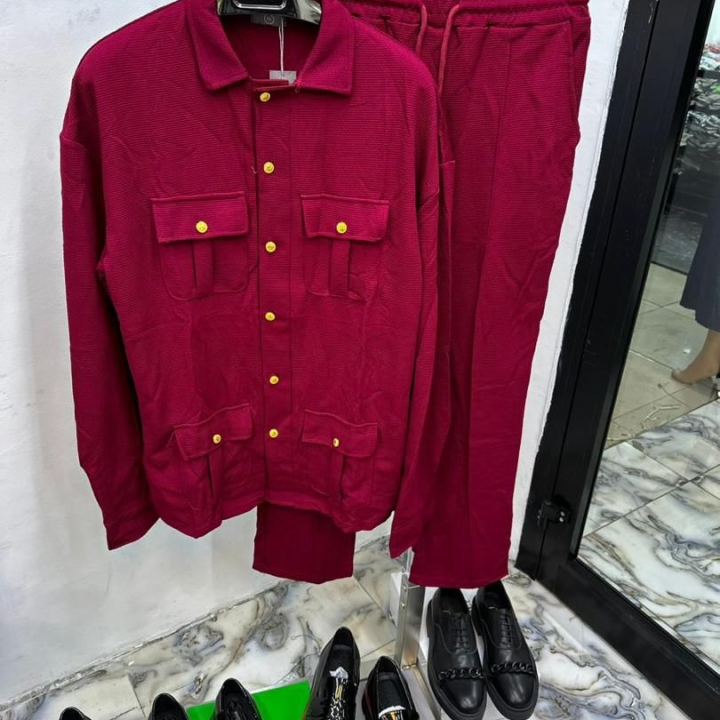 ensemble bordeaux hommes