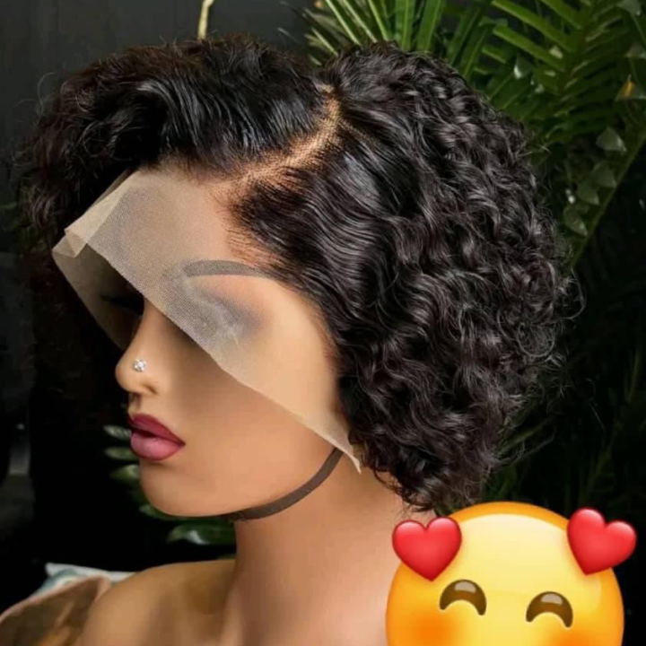 Pixie curly full frontal