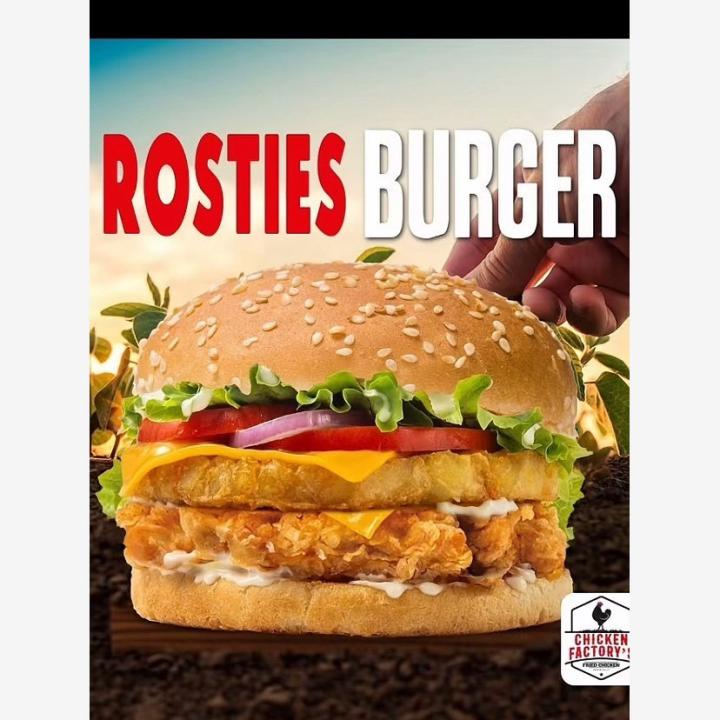 Rotisserie burgers