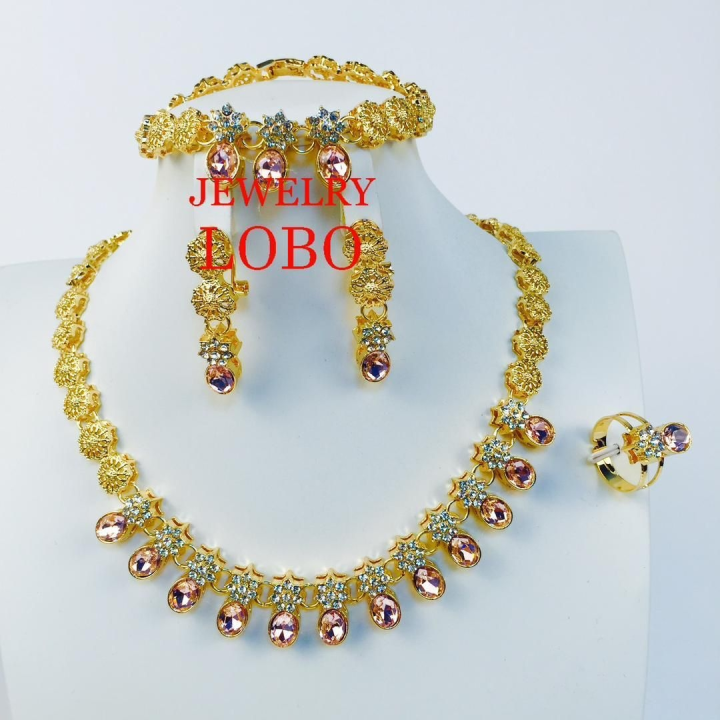 ensemble collier doré