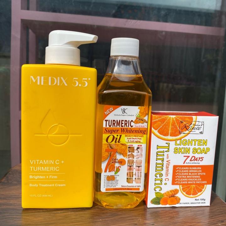 Medix &Tuneric set for light skin