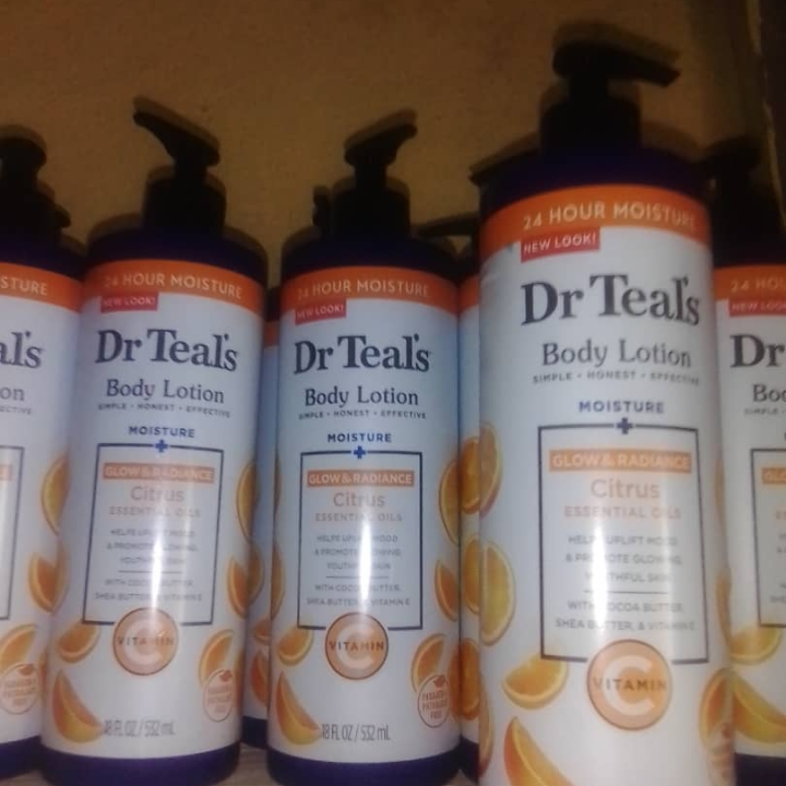 Dr Teal's body lotion