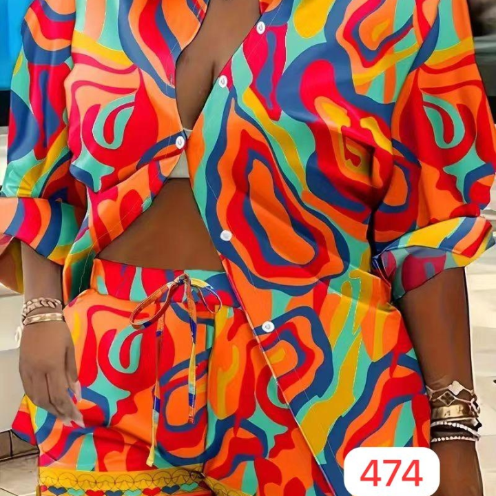 ensemble coloré femme