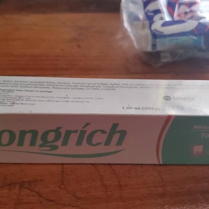 longrich toothpaste paste