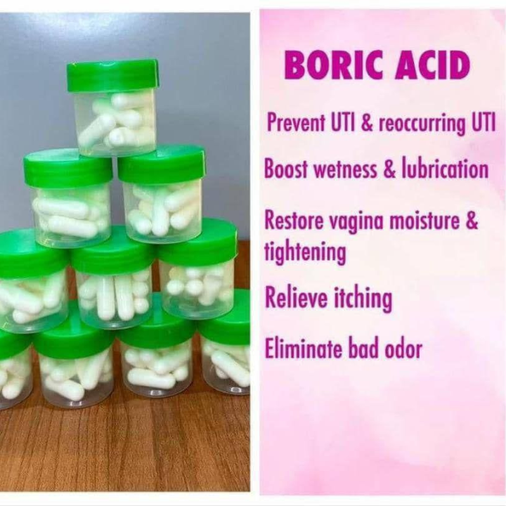boric acid ( 10pcs in a bottle)