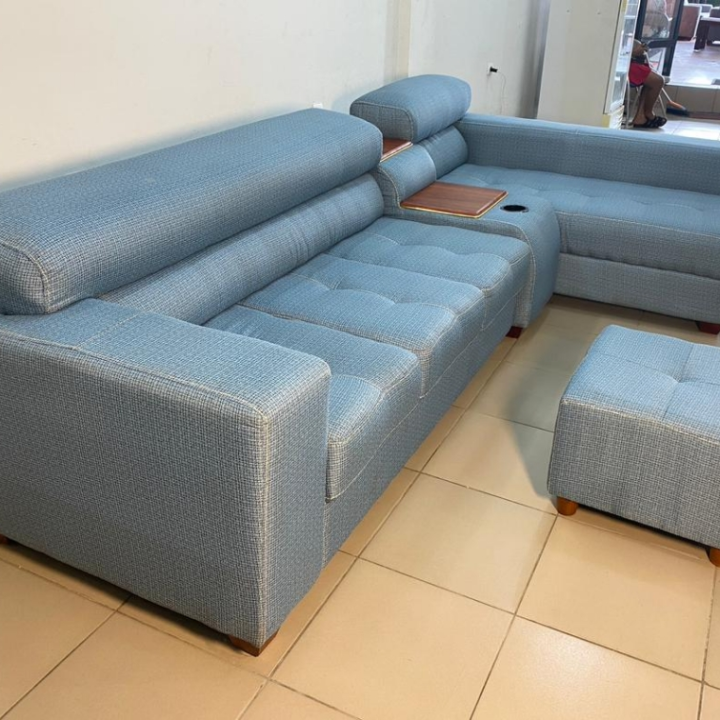 canapé blue