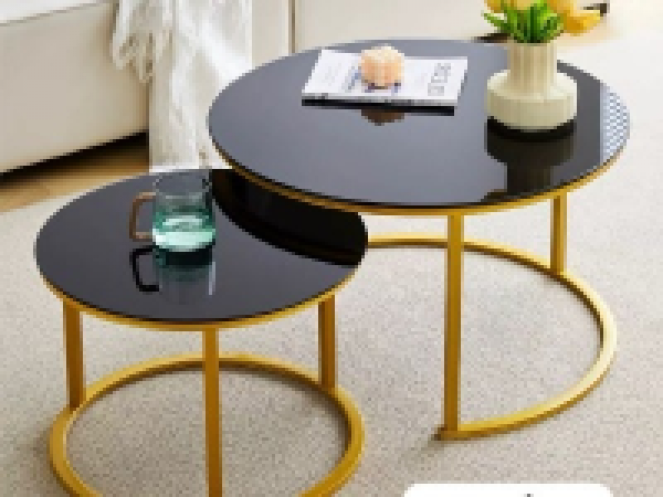 2-In-1 Glass Center Table