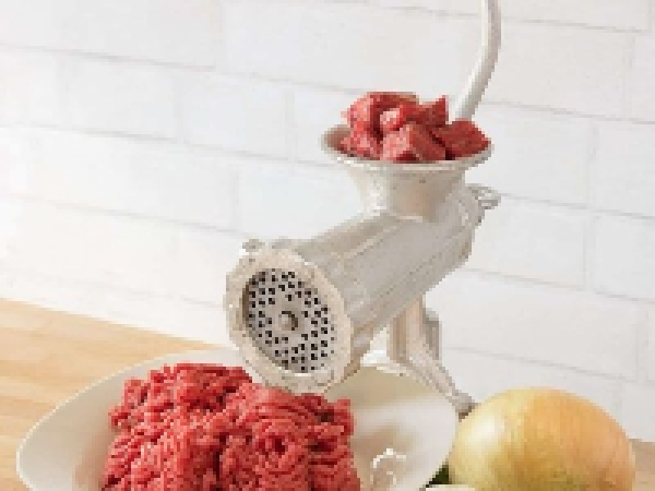 meat f
meat grinder