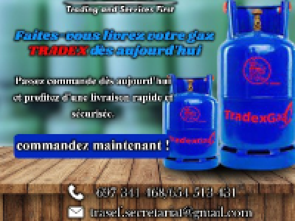 Tradex gas home delivery