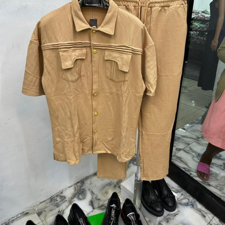 ensemble hommes marron