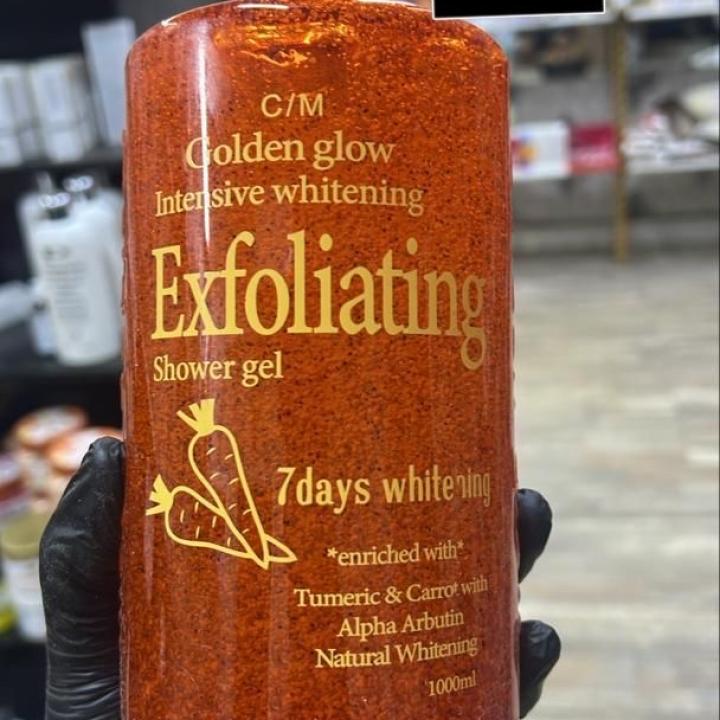 exfoliating shower gel