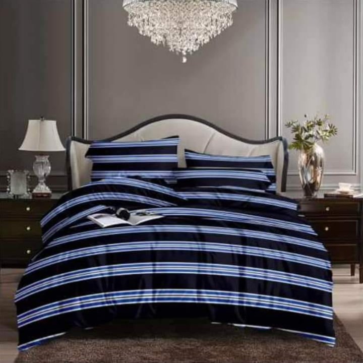 on bedsheet and pillow