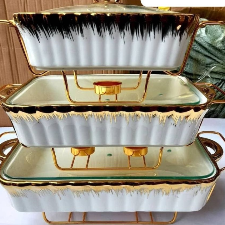 assiettes de service