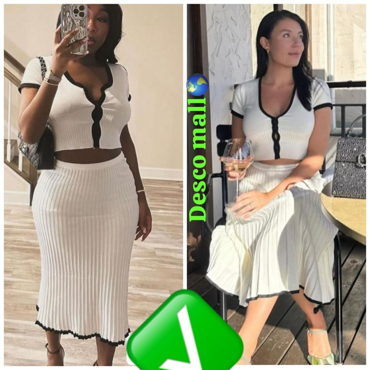 ensemble jupe crop top