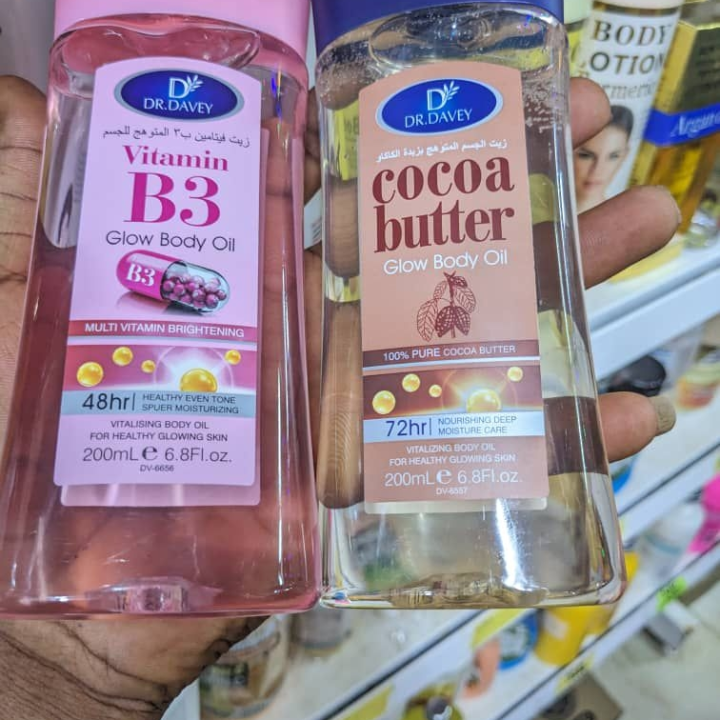 dr Davey cocoa butter Glow oil