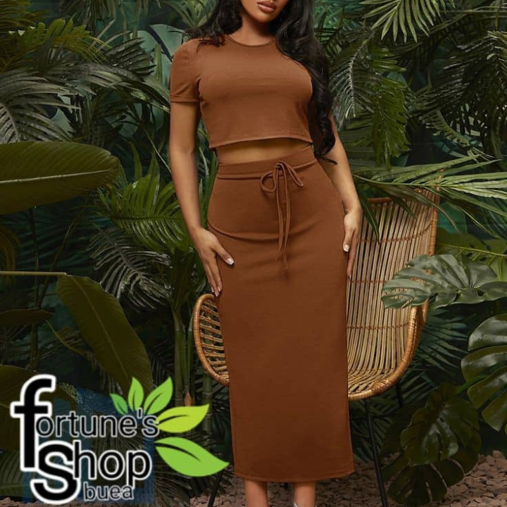 ensemble marron