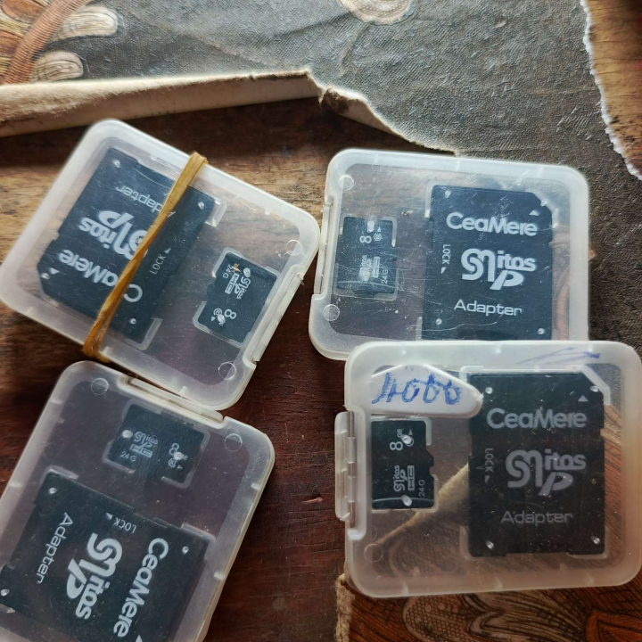 8GB TF/Memory card true capacities