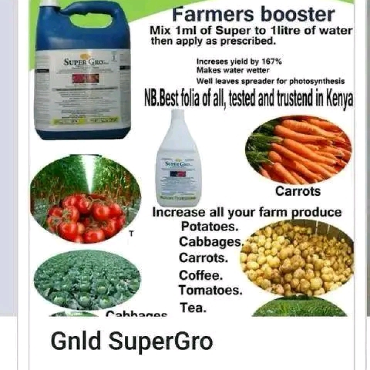 SuperGro Organic Fertiliser ( the wonder drop)