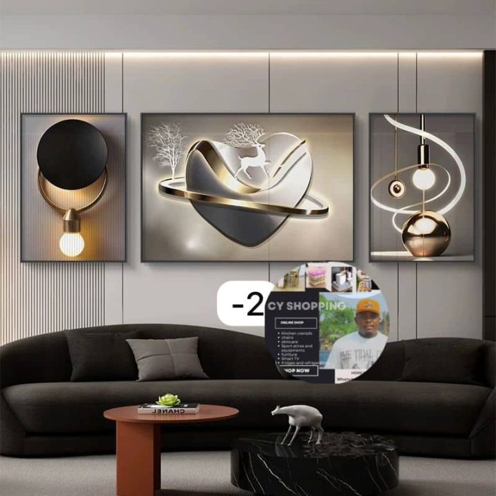 tableau décoratif trois en un