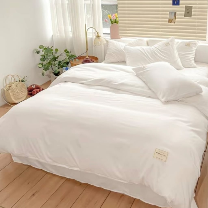 draps blanc 100%coton