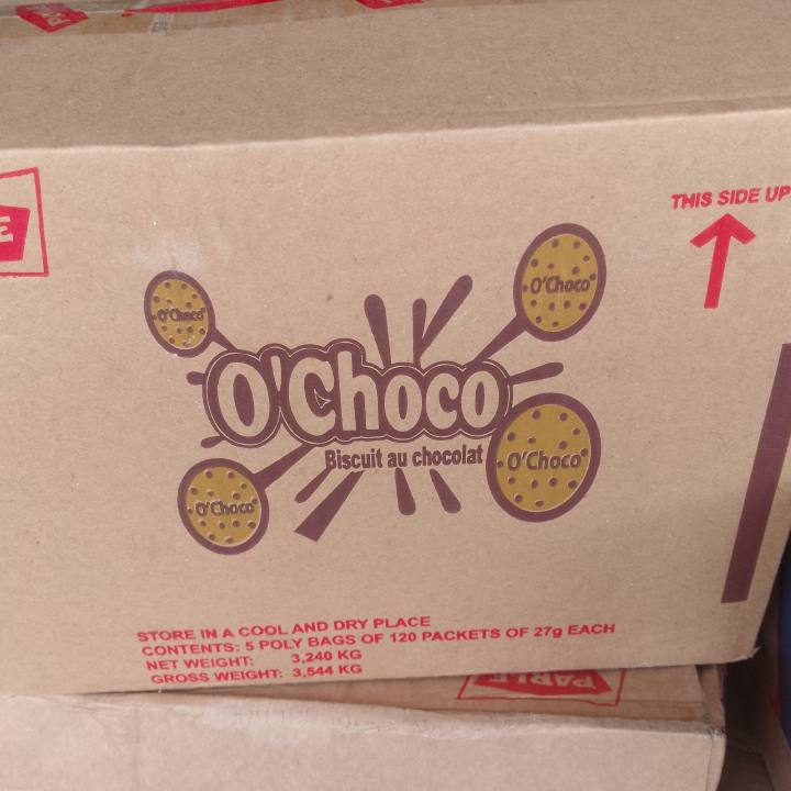 O'choco biscuits.