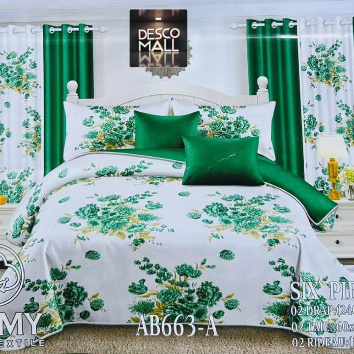 Complete Set Bedsheets with blinds