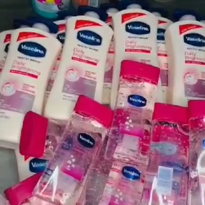vaseline body oil