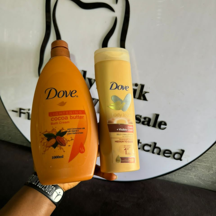 Dove body lotion