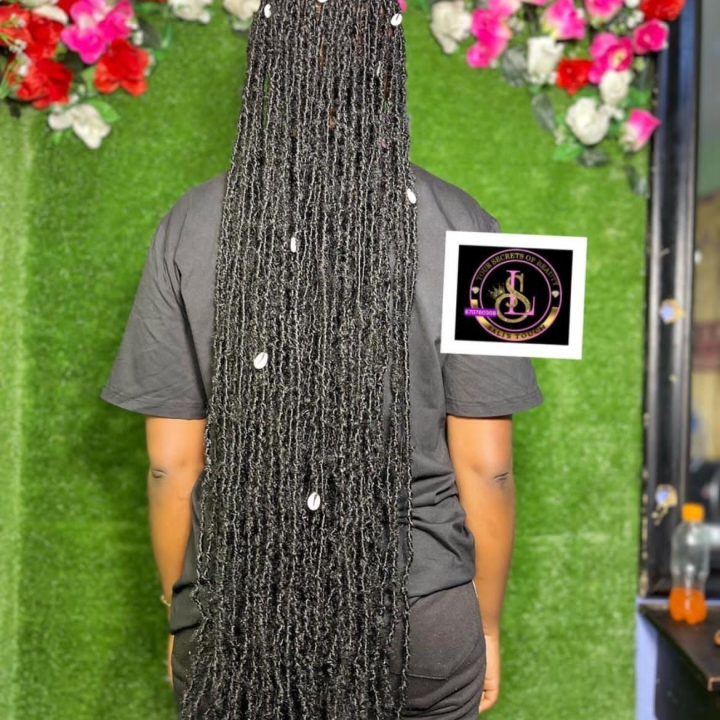 drelocks de couleur noire