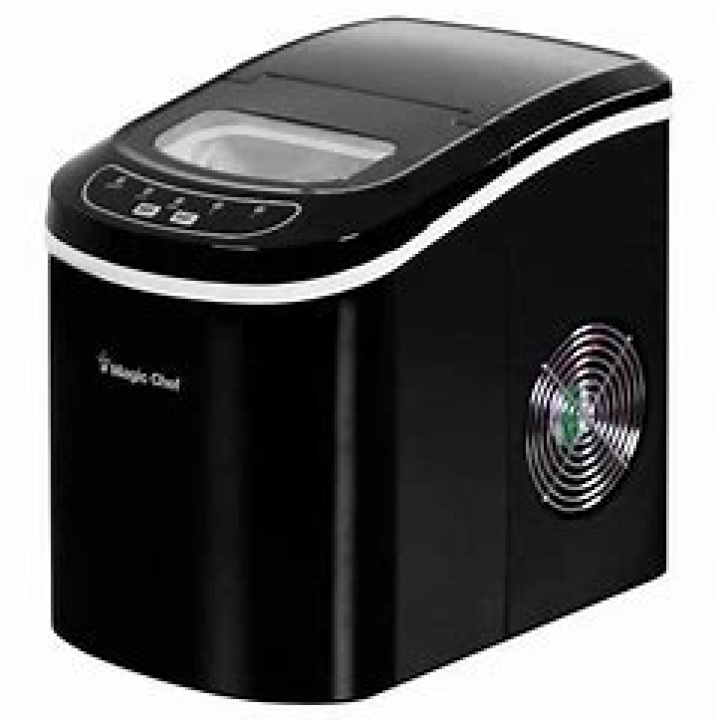 magic chef ice maker inox black