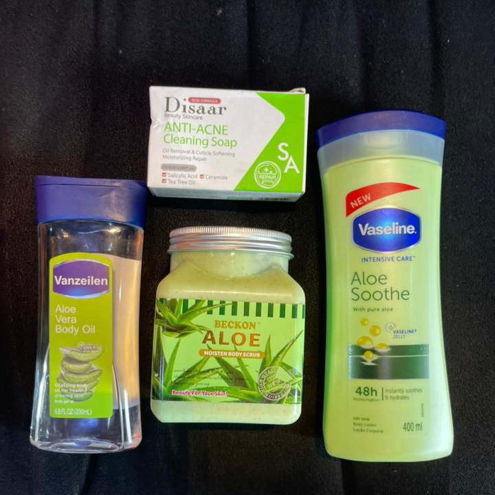 PACK Vaseline à l'aloé Vera