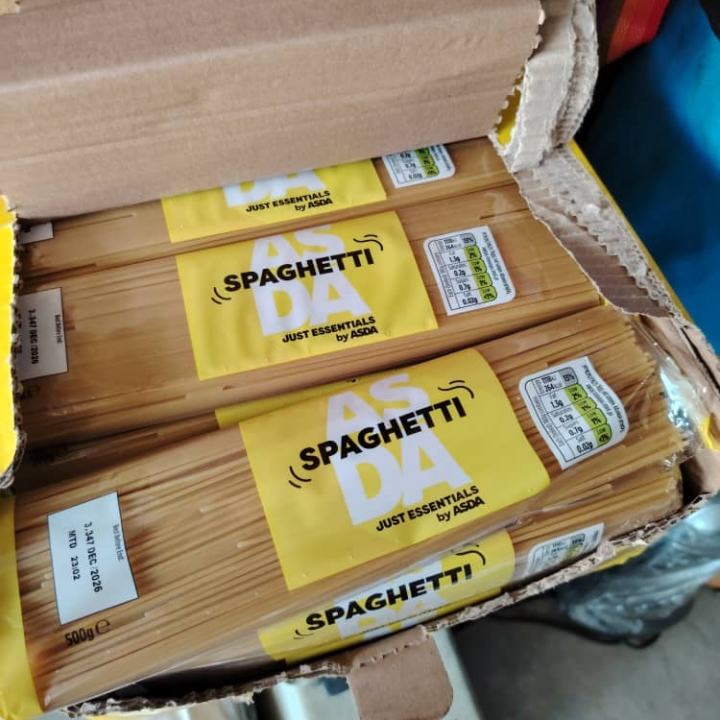 carton de spaghetti Asda