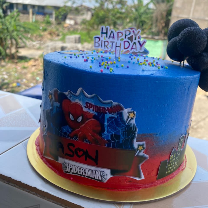 spiderman cake for your kids