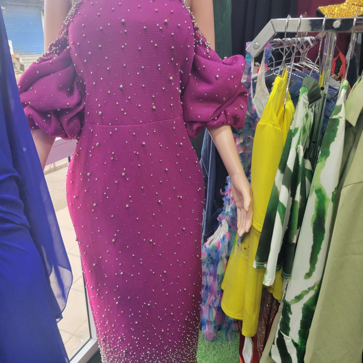 Super luxury  beaded turkey gown size 48/50