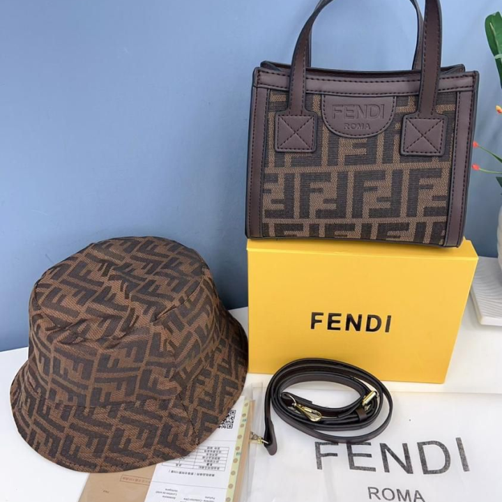 Fendi handbag and cap