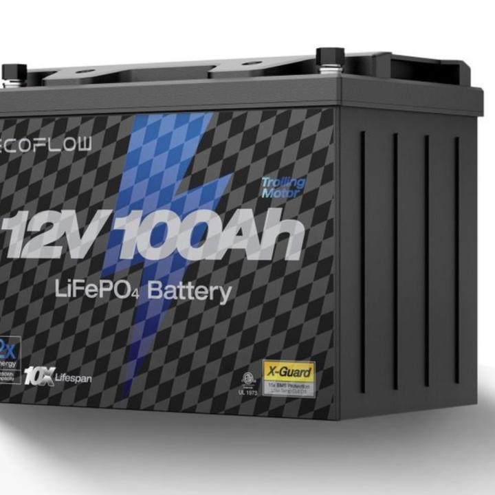 Ecoflow liFepo4 12v 100Ah battery