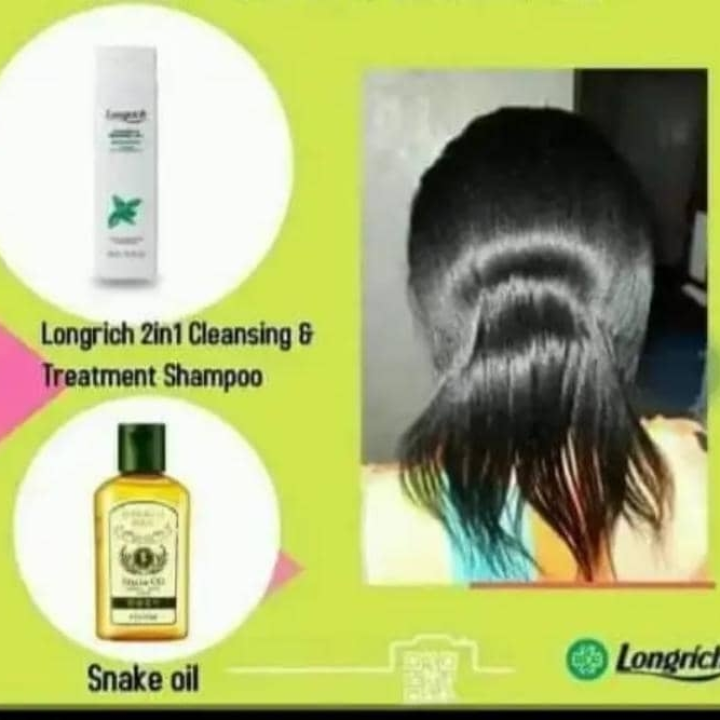 shampooing deux en un longrich