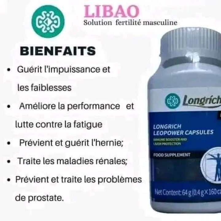 LIBAO FERTILITÉ MASCULINE