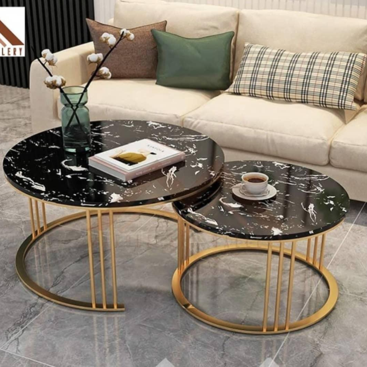 Table double vitré