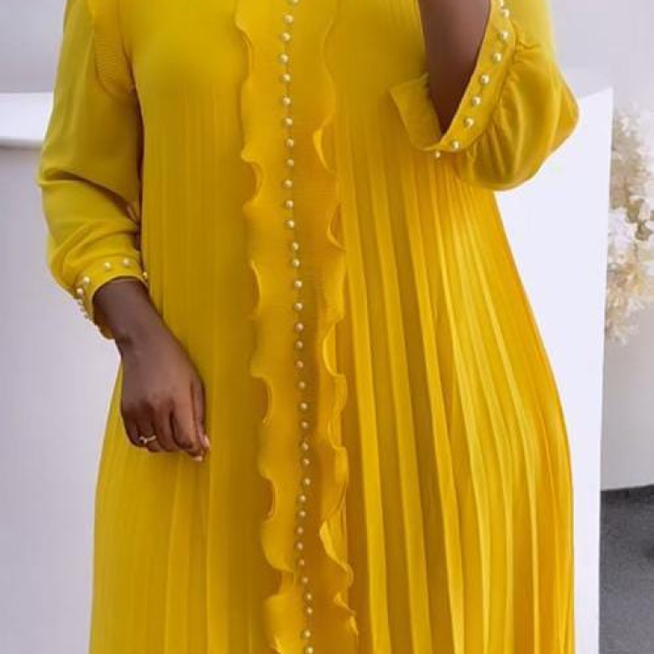 Female designer wears